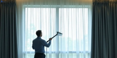Commercial curtain stain removal service caulfield-vic hotels offices restaurants