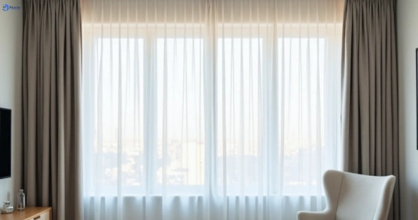 Restored vibrant drapes in caulfield-vic QLD after Matty Curtain Cleaning